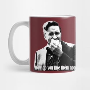 how dou you like them apples? retro Mug